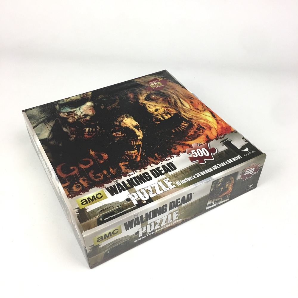 The Walking Dead Zombie TV Show 2013 500‎ Piece Puzzle 18 x 24 inch Cardinal New